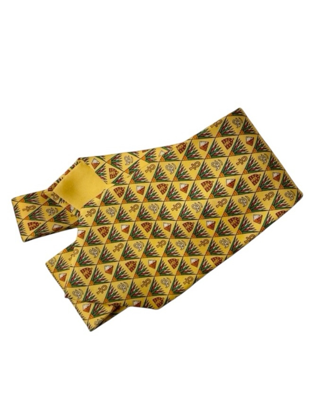 HERMÈS silk tie